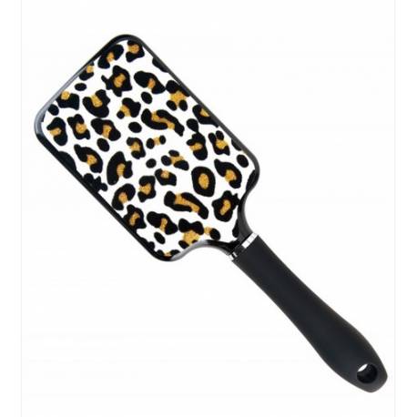 Ag Cepillo Paleta Leopardo Plata Ref. 32054