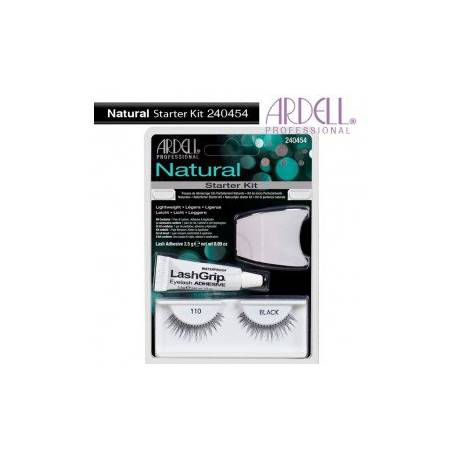 Ardell Pestañas Natural Starter Kit 110 Black Ref. 240454