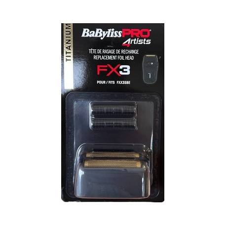 Babyliss Pro Cabezal 2 Cuchilla Afeitadora Fx3 Ref. Fxx3rfbe