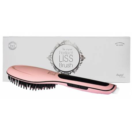 By Agv Cepillo Alisador Electrico Perfect Liss Brush Prof 230º Rosa-mate