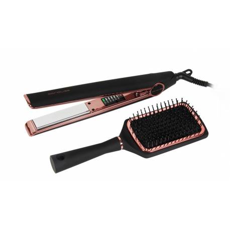 Corioliss Kit Christmas Plancha Titanio C1 Y Paddle Black Copper    Ref. Suk1232