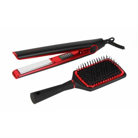 Corioliss Kit Christmas Plancha Titanio C1 Y Paddle Red    Ref. Suk1230