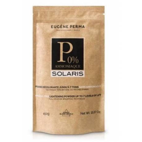 Eugene Perma Solaris Decoloracion Polvo Mechas Poudre 7 Tonos Sin Amoniaco 450 Grs. Ref. 21040505