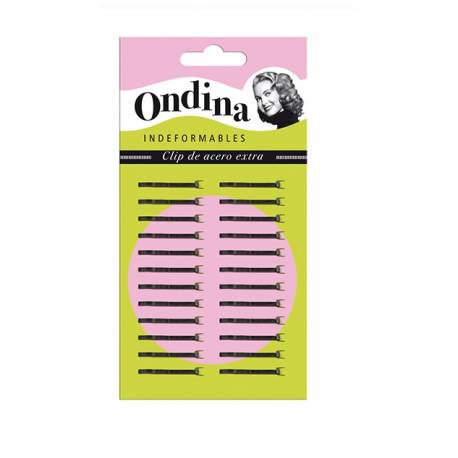 Eurostil Clip Ondina Mini Negro 24 Unds. 2 5 Ctm. Ref. 02879/50