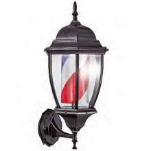 Eurostil Farol Poste Barbero Con Luz 49 Ctm X 24 Ctm Multicolor Negro Ref. 04745