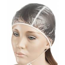 Eurostil Gorro Plastico Transparente 1 Uso Ducha Ref. 01540