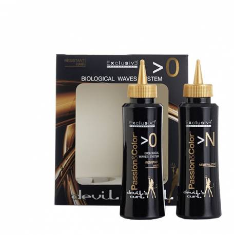 Exclusive Permanente Biologic Devil¨s  Nº 0 Kit Permanente Y Neutralisante 100 Ml.  Ref. 11075