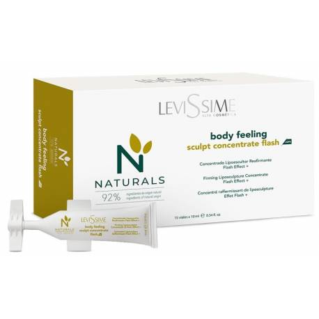 Levissime Naturals Body Feeling Sculpt Concentrate Flash  15 X 10 Ml. Ref.4678