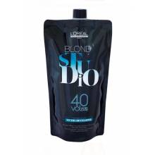 Loreal Oxidante Revelador Blond Studio Platinium Nutri-revelador En Crema 40 Vol. Litro