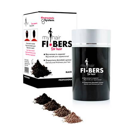 My Hair Fibers Black   Negro   22 Gr.