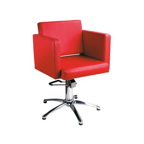 Nd Mobiliario Peluqueria Sillon Kuare Pie Redondo Hidraulico Con Freno Ref.01kuare02