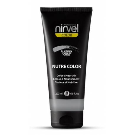 Nirvel Color Coloracion Temporal Y Nutricion Nutrecolor Blond Platino 200 Ml. Ref. 7545