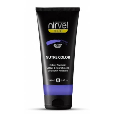 Nirvel Color Coloracion Temporal Y Nutricion Nutrecolor Blond Zafiro 200 Ml. Ref. 7542