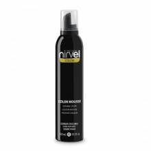 Nirvel Color Espuma Volumen Fija Y Realza Color Ceniza Oscuro Color Mousse 300 Ml. Ref. 6311