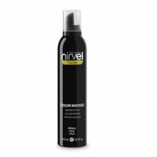 Nirvel Color Espuma Volumen Fija Y Realza Color Perla Color Mousse 300 Ml. Ref. 6305