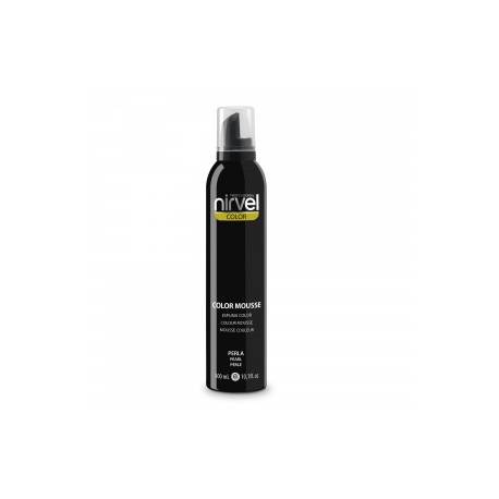 Nirvel Color Espuma Volumen Fija Y Realza Color Perla Color Mousse 300 Ml. Ref. 6305