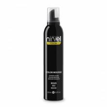 Nirvel Color Espuma Volumen Fija Y Realza Color Rojo Color Mousse 300 Ml. Ref. 6318