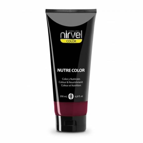 Nirvel Color Coloracion Temporal Y Nutricion Nutrecolor Rojo 200 Ml. Ref. 8281