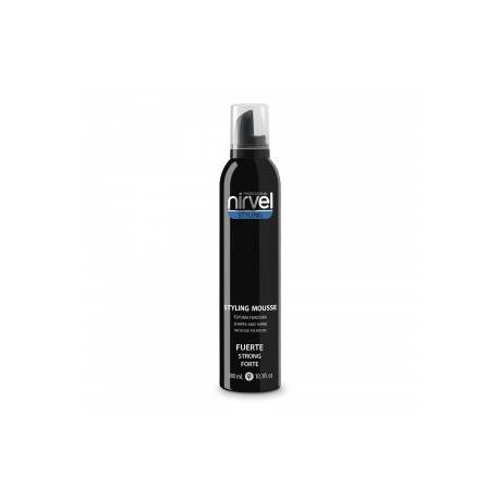 Nirvel Styling Espuma Fijadora Fuerte Strong F-4 300 Ml. Ref. 7451