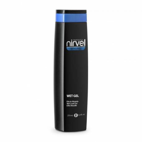 Nirvel Styling Gel Efecto Mojado Wet Gel 250 Ml. Ref. 8129