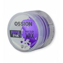 Ossion Hair Color Wax Purple Styling 100ml Ref.. Oss-1031