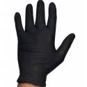 Rubberex Guantes Nitrilo Touch 100 Unids Pro Black Sin Polvo 5.0grs Talla 2 M Ref.. 513