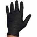 Rubberex Guantes Nitrilo Touch 100 Unids Pro Black Sin Polvo 5.0grs Talla 3 L Ref.. 514