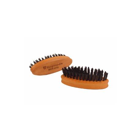 Regincos Men Cepillo Mini Oval Para Barba Y Bigote Ref. 16015