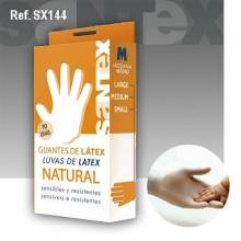 Santex Guantes Latex Pequeño  10unids Ref. Sx144p