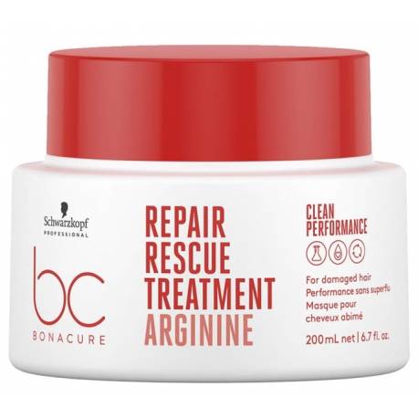 Schwarzkopf Bc Repair Rescue Tratamiento Arginine Reestructurante Intensivo  200 Ml.