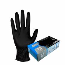 Santex Guantes Nitrilo Negro Extra Fuerte Grande 100 Unids Ref. Gd23bd