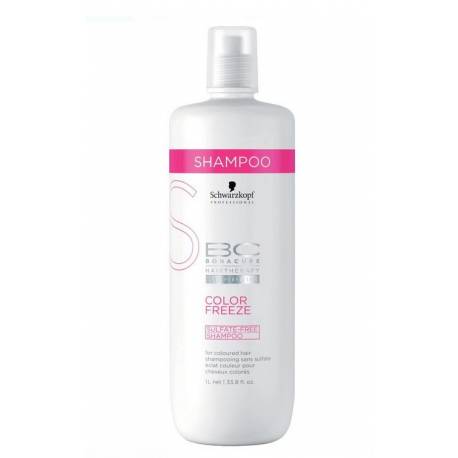 Schwarzkopf Bc Color Freeze Ph 4.5 Champu Sin Sulfato 1000 Ml.  Ref. 2708477