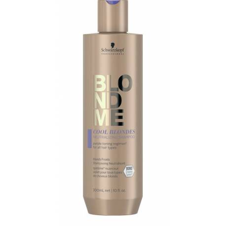 Schwarzkopf Blondme Frio Matizador Champu  300 Ml. Ref. 2631939