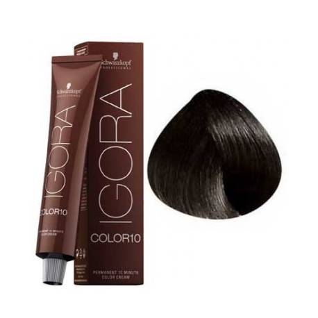 Schwarzkopf Igora Color 10      3. 0 Castaño Oscuro 60 Ml.