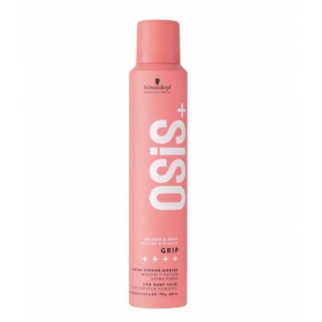 Schwarzkopf Osis Style Grip- Espuma Fijacion Fuerte  200 Ml. Ref. 2871836