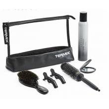 Termix Kit Cabello Brillante Cepillo Ceramico 28 Mm Mas Spray Brillo Mas Cepillo Plano Jabali Ref. 000702