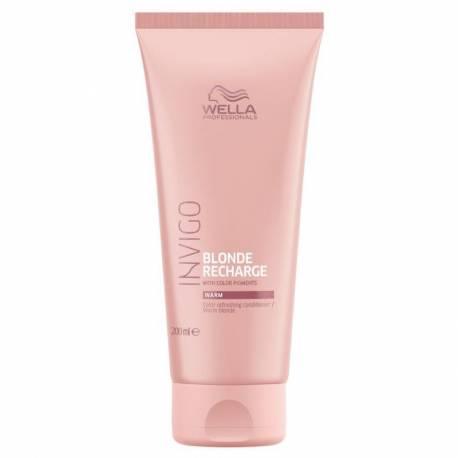 Wella Care Acondicionador Invigo Blonde Recharge Warm Blond  200 Ml.