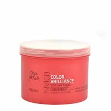 Wella Care Mascarilla Invigo Brilliance Protectora Color Cabello Fino 500 Ml.