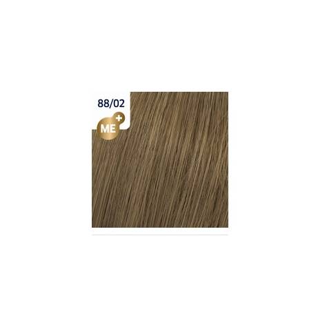 Wella Color Tinte Permanente Koleston Perfect N. 88.02 Rubio Claro Natural Mate