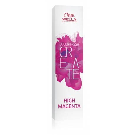 Wella Color Tinte Semipermanente Color Fresh Create High Magenta 60 Ml.