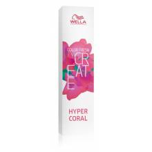 Wella Color Tinte Semipermanente Color Fresh Create Hyper Coral 60 Ml.