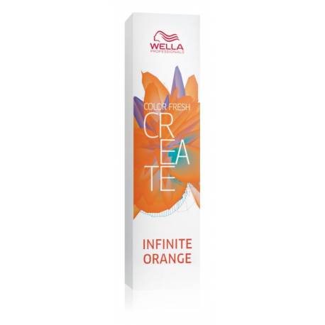 Wella Color Tinte Semipermanente Color Fresh Create Infinite Orange 60 Ml.