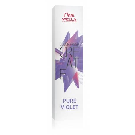 Wella Color Tinte Semipermanente Color Fresh Create Pure Violet 60 Ml.