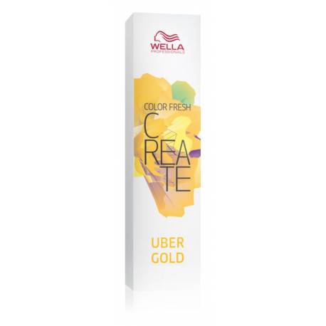 Wella Color Tinte Semipermanente Color Fresh Create Uber Gold 60 Ml.