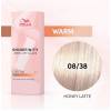 Wella Color Tinte Permanente Shinefinity 08.38 Color Rubio Claro Dorado Perla 60 Ml   Ref. 99350113546