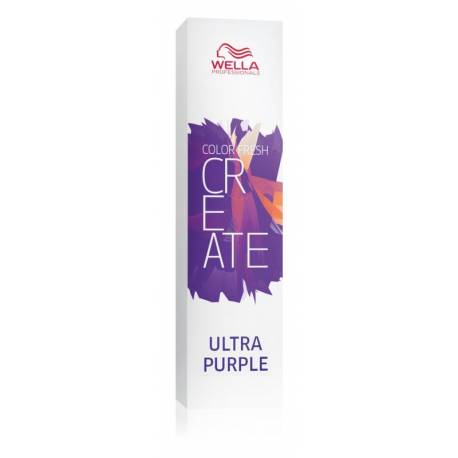 Wella Color Tinte Semipermanente Color Fresh Create Ultra Purple 60 Ml.