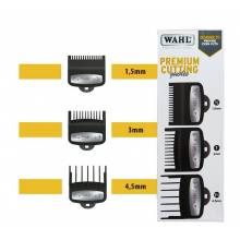 Wahl Peine Recalce Pack Premiun Medios 1 5 Mm 3 Mm 4.5 Mm  Ref. 03354-5001