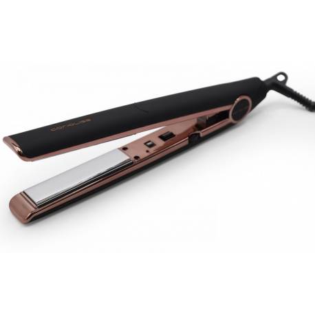 Corioliss Plancha Titanio C1 Digital Black Soft Touch Copper    Ref. Suk1263