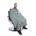 Ag Peinador Barber Pro Verde Blanco 155 X 142 Cm Ref.30048