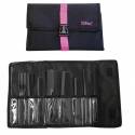 Eurostil Set 9 Peines Profesional Negro Ref. 03928